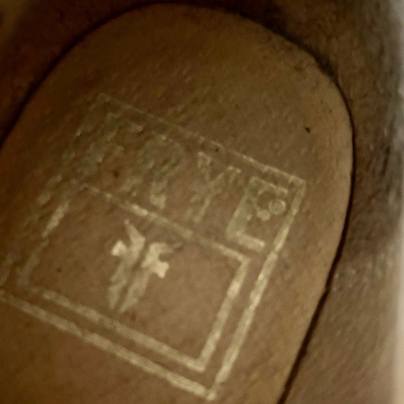 FRYE Melissa Oxford Derby black leather lace up SHOE
EUC  7B - Picture 5 of 10